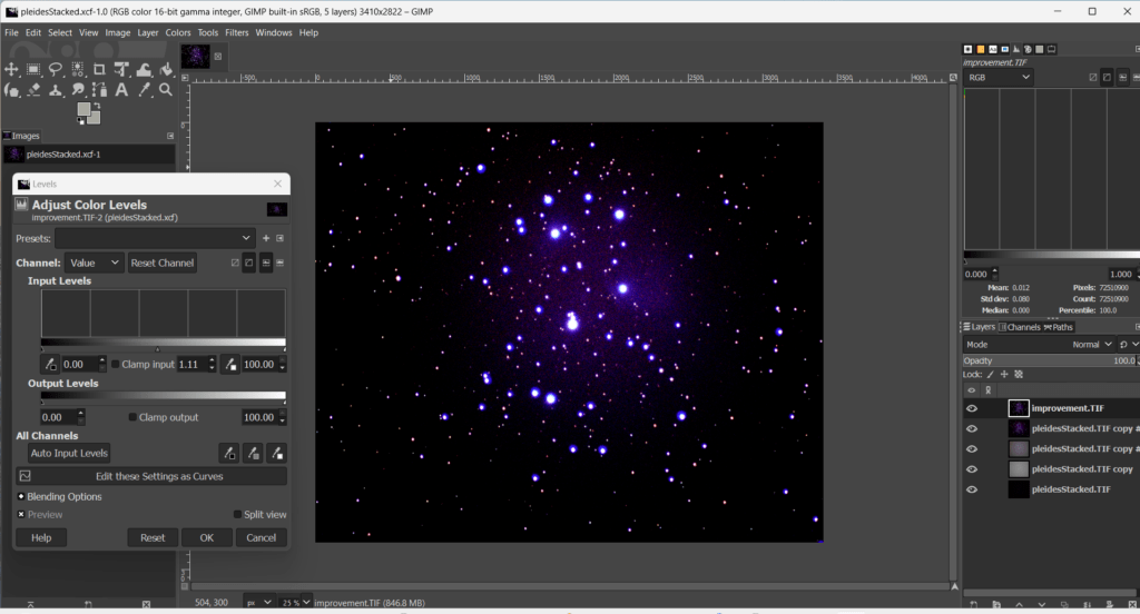 GIMP UI