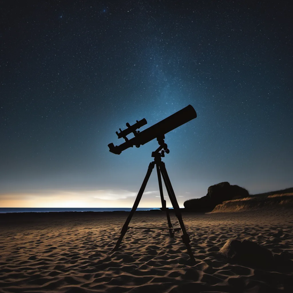 Telescope looking at the night sky- best budget telescopes